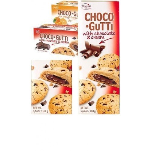 Пісочне Печиво 160 г Bogutti Choco-Gutti школад